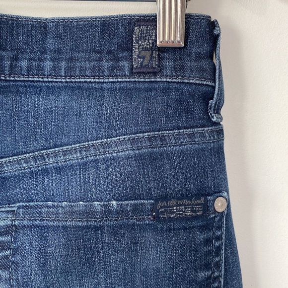 7 for all Mankind Standard Straight Leg Jeans Sz 29 - Picture 3 of 12